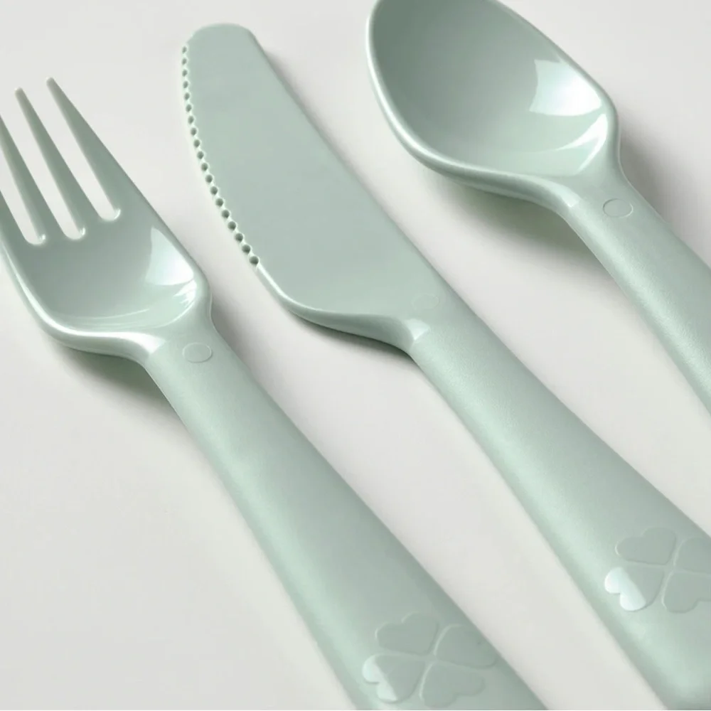 KALAS 18-piece flatware set, mixed colors